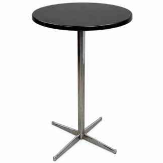 Bar table Stram Black. Ø=70 cm H=105