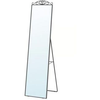 Mirror (floor), black 40x167 cm