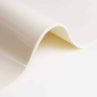 Vinyl carpet, Glossy White incl. protective film