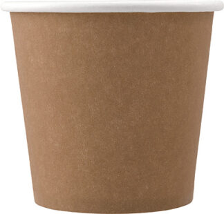 Vending cup 118 ml brown, 3000pcs/package (Strawberry Arena)