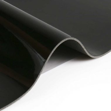 Vinyl carpet, Glossy Black incl. protective film