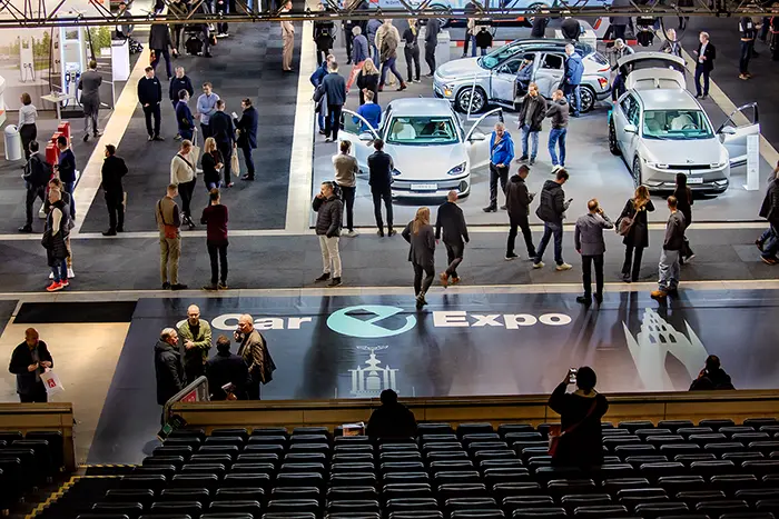 Friends Arena e-car Workman Event Evenemangsleverantör