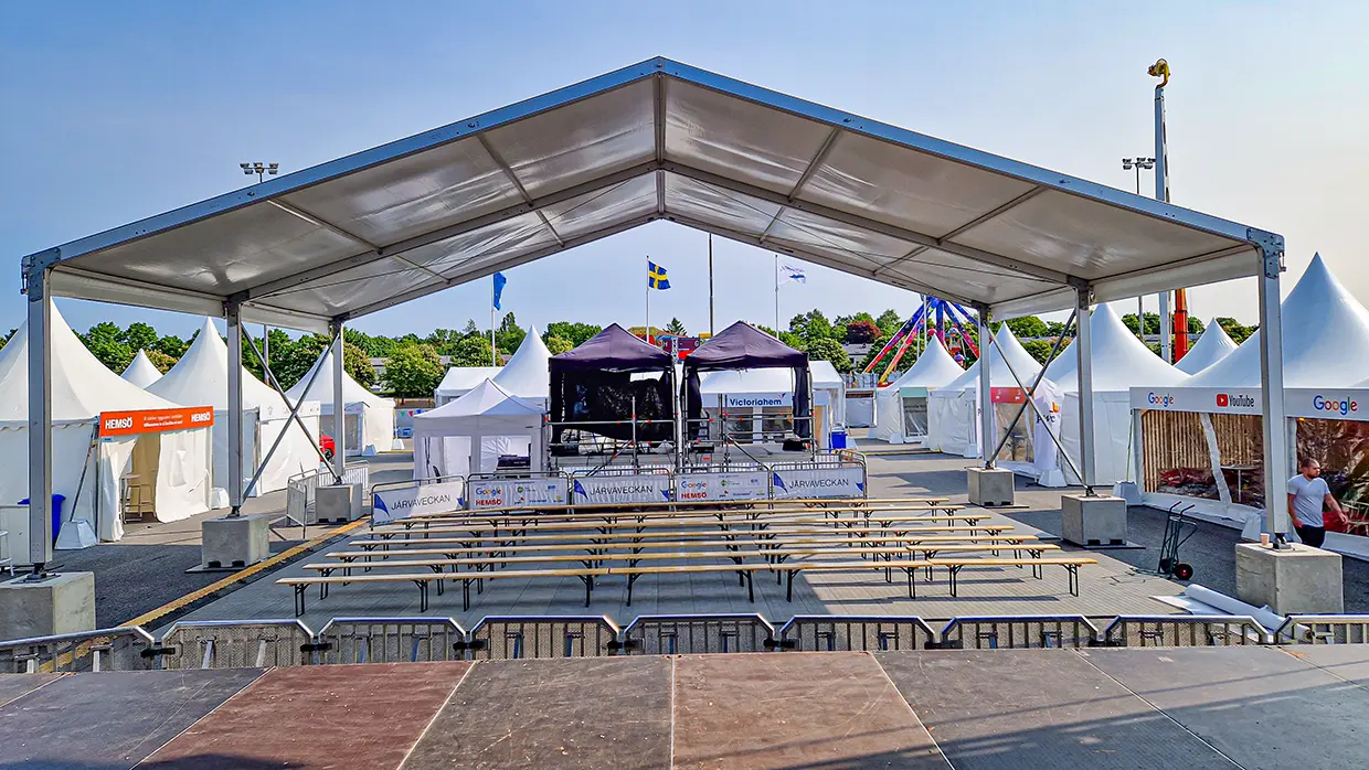 Workman Event Arrangörspartner och evenemangsleverantör