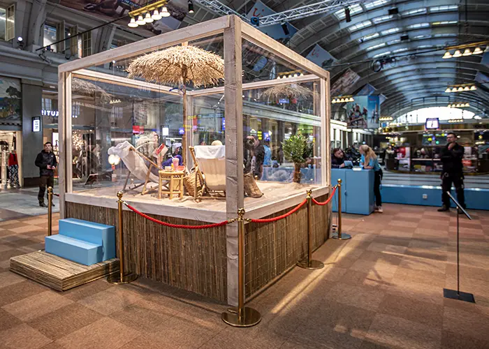 TUI Centralen Workman Event bygger monter där du önskar synas