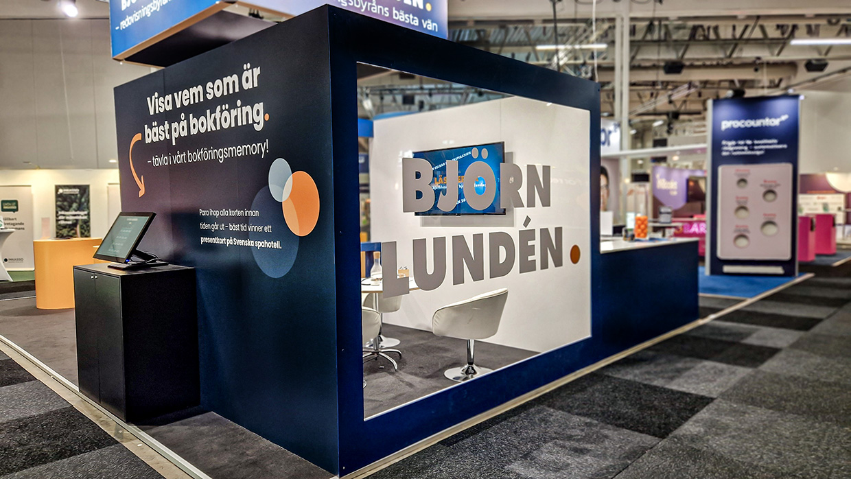 Workman Event Björn Lunden Monterdesign