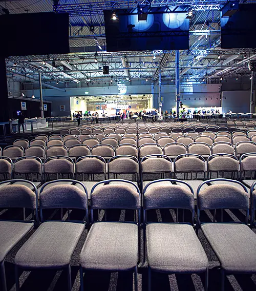 Workman Event stolar till scenframträdande